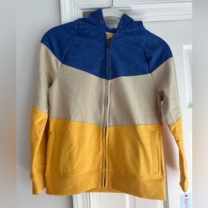Cat & Jack Colorblock Kids Jacket - Blue, Beige, Yellow